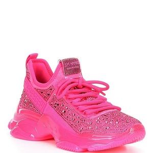 Steve Madden Maxima Hot Pink Sneakers/ Brand New